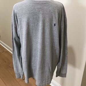 Polo Ralph Lauren Gray Long Sleeve Men's Shirt